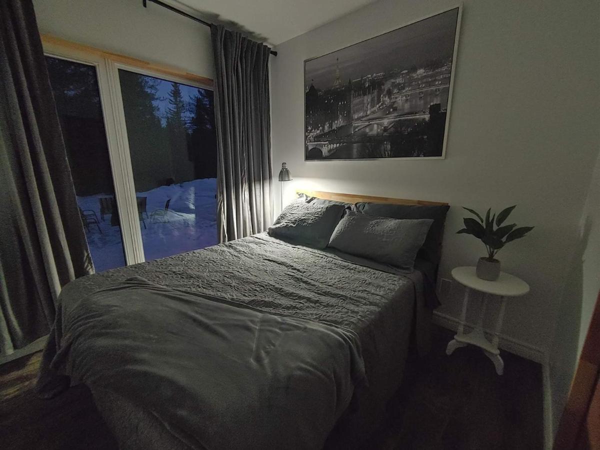 Les Chalets Double K # 1 Saint-Alexis-des-Monts Buitenkant foto